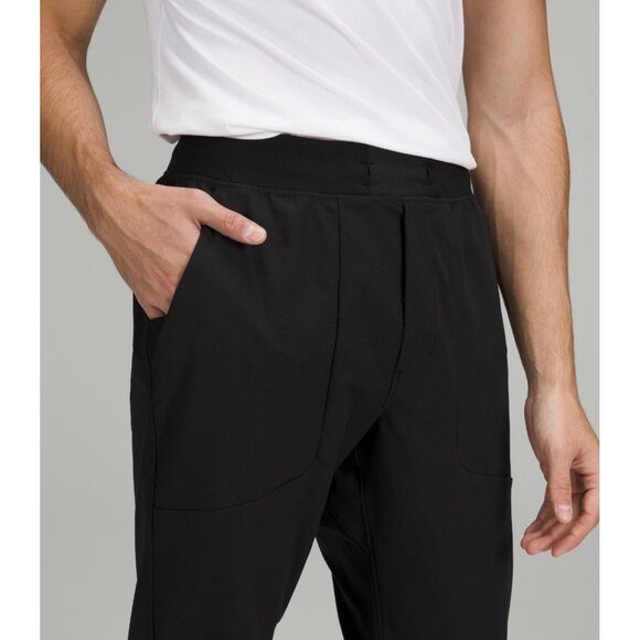 Lululemon ABC Jogger Classic Fit Flat Front Lightweight Black Sz L